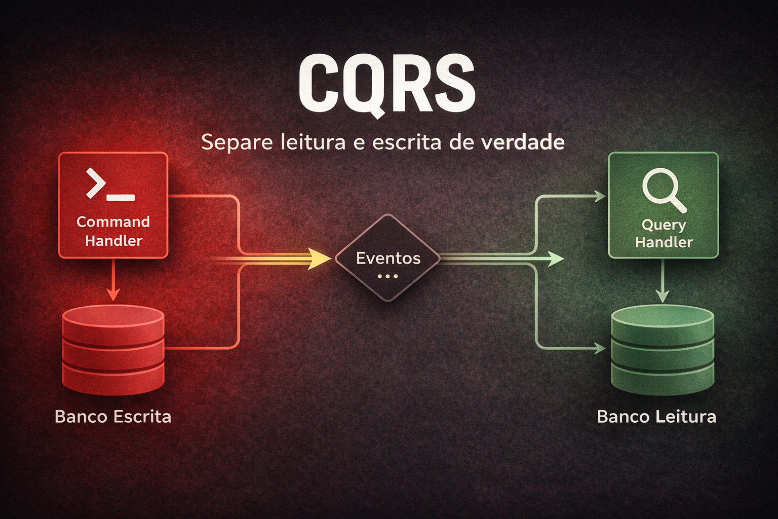 CQRS na Prática: Como Separar Leitura e Escrita Transforma Sua Arquitetura