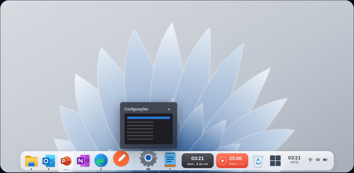 Doca — um dock com ambientes para o Windows